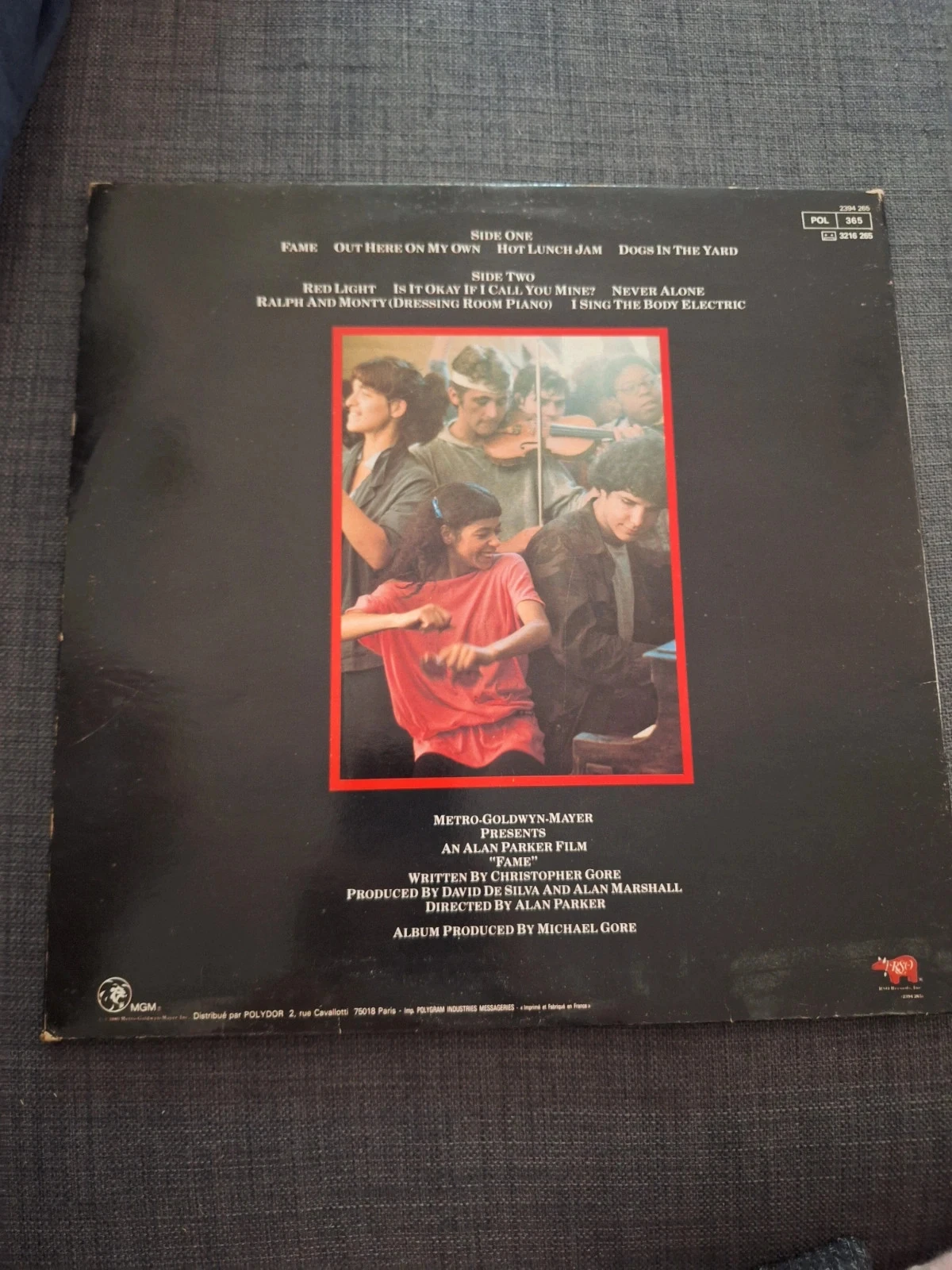 33T Vinyl Fame Soundtrack Film OST 1980 RSO Gatefold Irene Cara – photo 2